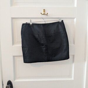 Express black mini skirt